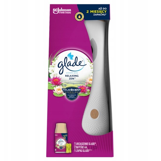Glade Sense & Spray Αποσμητικό Χώρου (Set) Relaxing Zen