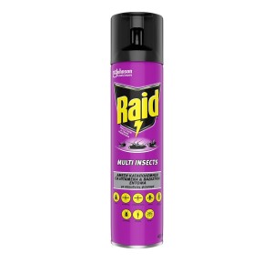 Raid Multi Insects Εντομοαπωθητικό Spray 400 ml
