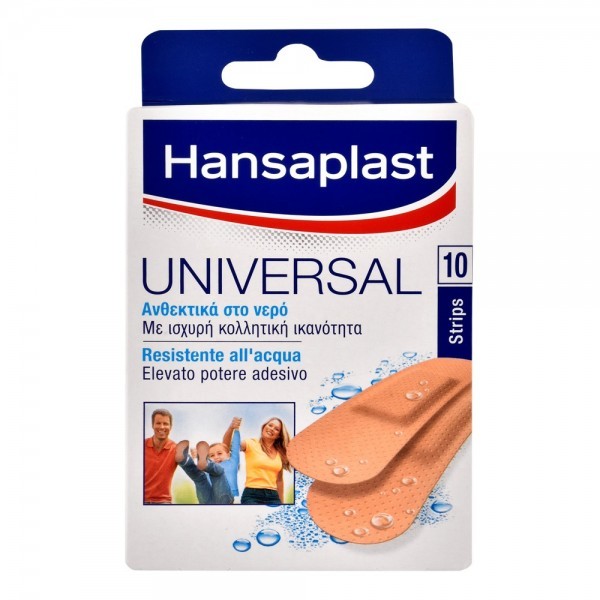 Hansaplast Universal Αδιάβροχα 10τμχ Hansaplast Universal Αδιάβροχα 10τμχ