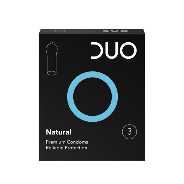 Duo Natural Προφυλακτικά 3τμχ Duo Natural Προφυλακτικά 3τμχ