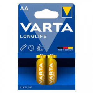 Varta Χρυσή 4106 AA Longlife Μπαταρίες 2 τεμαχίων