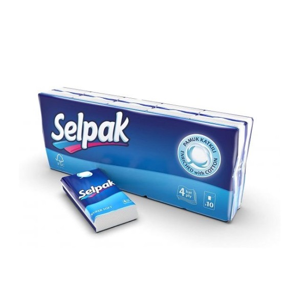 Selpak Χαρτομάντηλα Τσέπης Selpak Χαρτομάντηλα Τσέπης