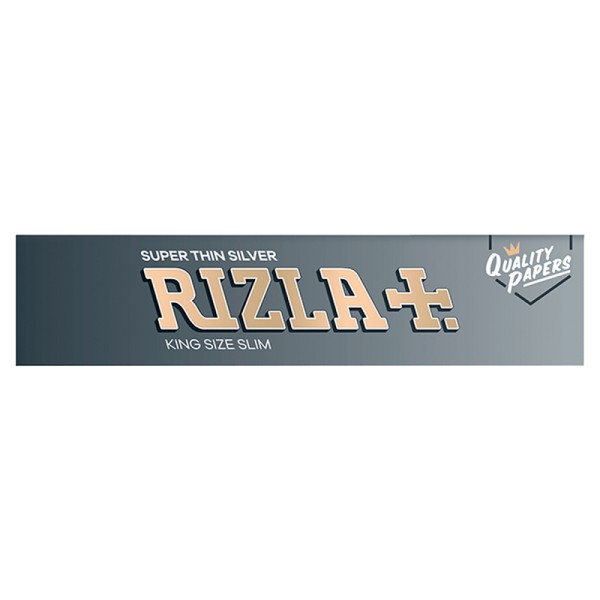 Rizla Ασημί Slim King Size Χαρτάκι50τεμ. Rizla Ασημί Slim King Size Χαρτάκι50τεμ.
