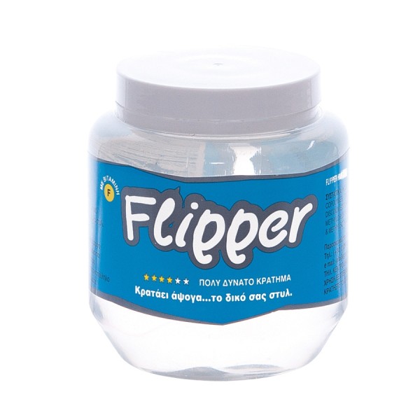 Flipper Gel Μαλλιών Δυνατό Κράτημα Λευκό 250ml Flipper Gel Μαλλιών Δυνατό Κράτημα Λευκό 250ml