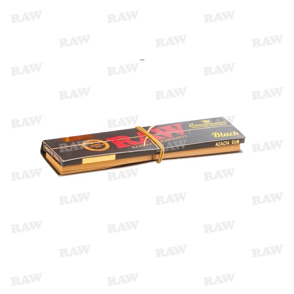 Raw Μεγάλο (μαύρο) King Size Slim με τζιβάνα Raw Μεγάλο (μαύρο) King Size Slim με τζιβάνα