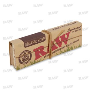 Raw Μικρό 1+1/4 Organic Hemp με τζιβάνα