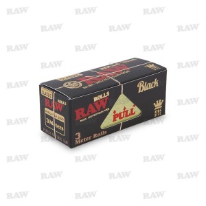 Raw Ρολό μάυρο Κλασικό 3 μέτρων