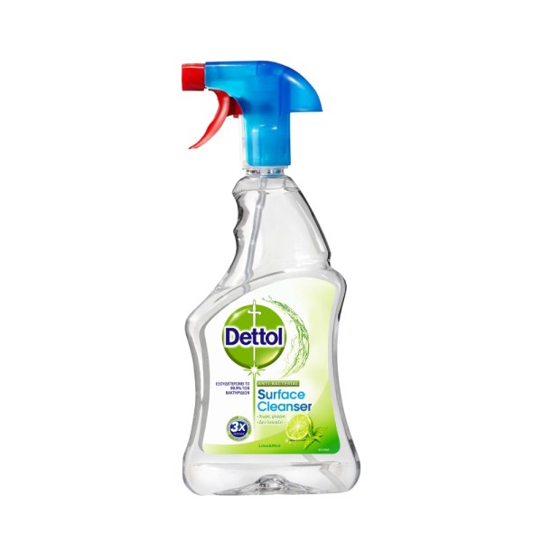Dettol Surface Cleaner Lime & Mint Αντλία 500ml Dettol Surface Cleaner Lime & Mint Αντλία 500ml