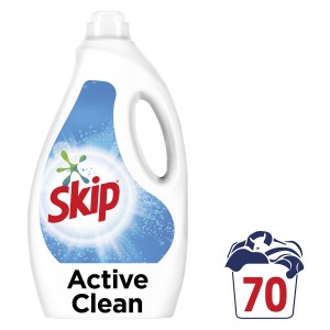 Skip Υγρό 2x85 μεζούρες Active Clean 7.65L