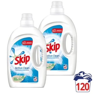 Skip Υγρό Active Clean 60 μεζούρων καθαριστικά