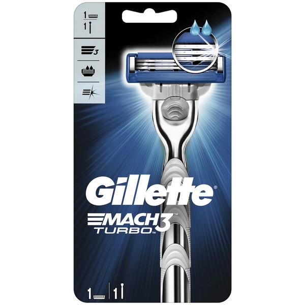 Gillette Μηχανή Mach 3 Turbo Gillette Μηχανή Mach 3 Turbo