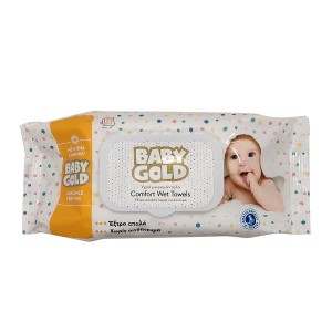 Baby Gold Χαμομήλι Υγρά Μαντηλάκια 72τεμαχίων