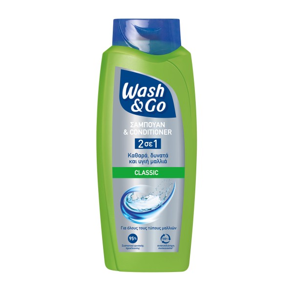 Wash N Go Classic Σαμπουάν 200ml Wash N Go Classic Σαμπουάν 200ml