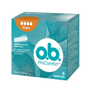 O.B.  Ταμπόν Super  8 Τεμάχια