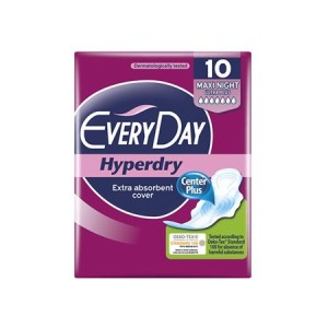 EveryDay Σερβιέτες Maxi Night Ultra Plus 10τμχ