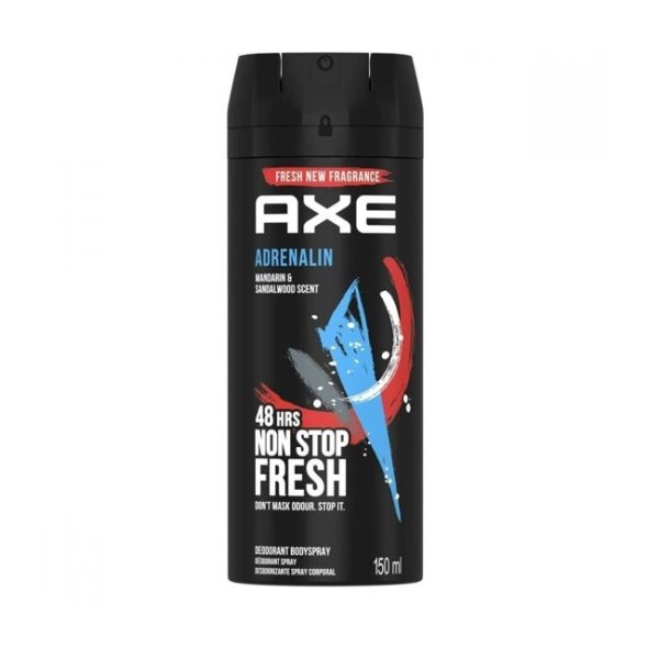 Axe Spray Adrenaline Αποσμητικά 150ml Axe Spray Adrenaline Αποσμητικά 150ml