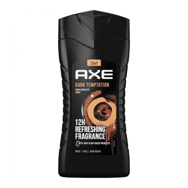 Axe Dark Temptation 3in1 Αφρόλουτρο 400ml Axe Dark Temptation 3in1 Αφρόλουτρο 400ml