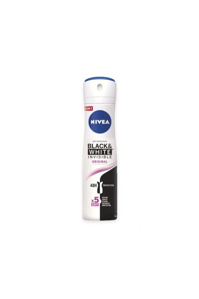 Nivea Spray B&W Invisible Original Αποσμητικά 150ml Nivea Spray B&W Invisible Original Αποσμητικά 150ml
