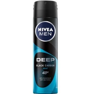 NIVEA Deo Spray Men Deep Black Carbon 150ml