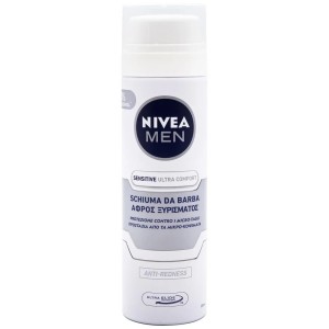 Nivea Sensitive Αφρός Ξυρίσματος 250ml