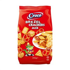 Croco Mix Brezel Crackers σνακς 250gr