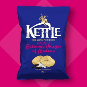 Kettle Vinegar Sea Salt Chips 130gr