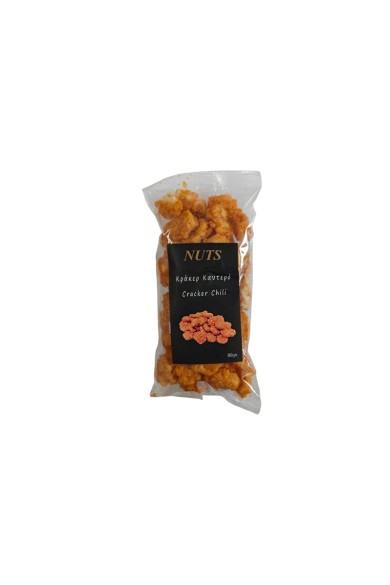 NUTS ΚΡΑΚΕΡ CHILI 90gr NUTS ΚΡΑΚΕΡ CHILI 90gr