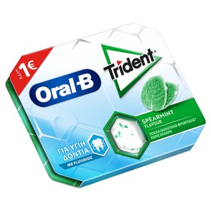 Trident Dental Care Δυόσμος (πράσινο) Τσίχλες 12x17gr