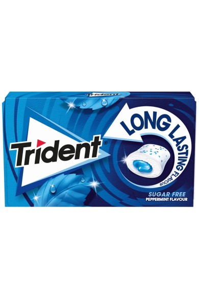 Trident Long Lasting Μέντα (μπλε) Τσίχλες 16χ22gr Trident Long Lasting Μέντα (μπλε) Τσίχλες 16χ22gr