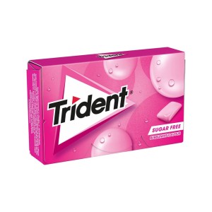 Trident Bubble Mint Τσίχλες 16χ23,8gr