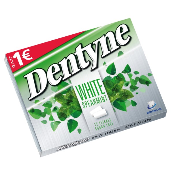 Dentyne White Δυόσμος (άσπρο-πράσινο) Τσίχλες 14χ16,8gr Dentyne White Δυόσμος (άσπρο-πράσινο) Τσίχλες 14χ16,8gr