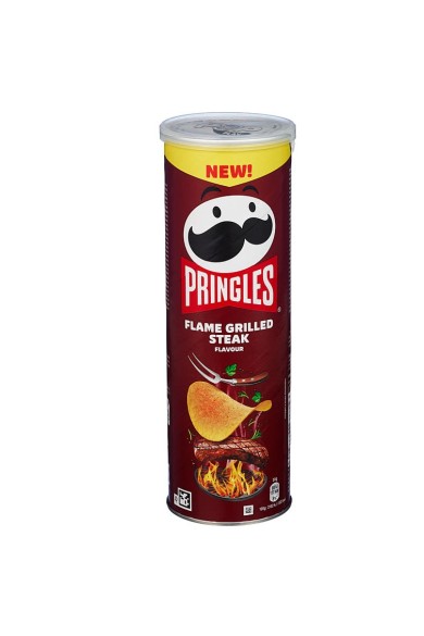 Pringles Flame Grilled Steak 165gr