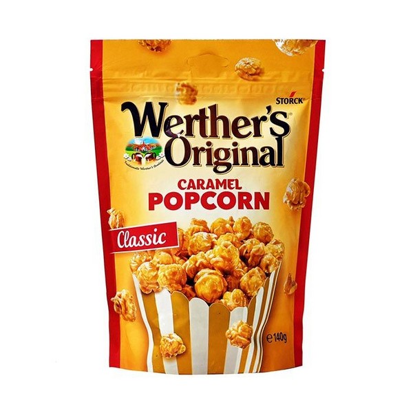 Werther’s Original Caramel PopCorn 140gr Werther’s Original Caramel PopCorn 140gr