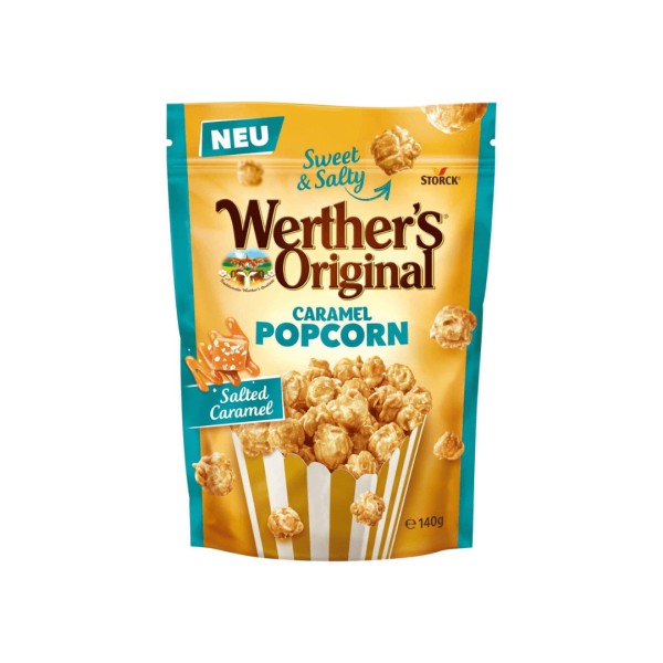 Werther’s Salted Caramel PopCorn 140gr Werther’s Salted Caramel PopCorn 140gr