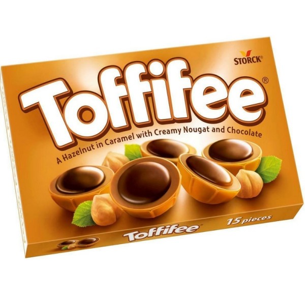 Toffifee Σοκολατάκια Με Φουντούκι Και Καραμέλα125 gr Toffifee Σοκολατάκια Με Φουντούκι Και Καραμέλα125 gr