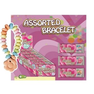 Καραμέλες βραχιόλι 48 τεμαχίων.