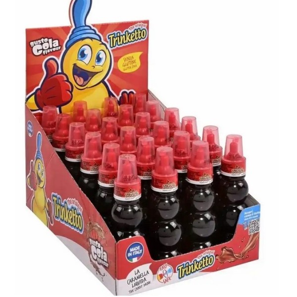 Trinkola Ζαχαρούχο Αναψυκτικό Κόλα 70ml 24τεμ Trinkola Ζαχαρούχο Αναψυκτικό Κόλα 70ml 24τεμ