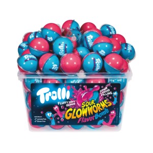 Trolli Sour GlowWorms ζελεδάκια 45τεμαχίων