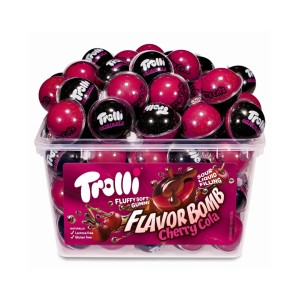 TROLLI  Flavor Bomb Ζελεδάκια Cherry Cola 45τμχ