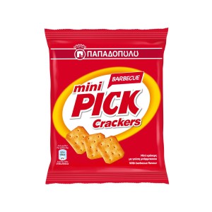 Mini Pick Crackers BBQ Σνακς 70gr