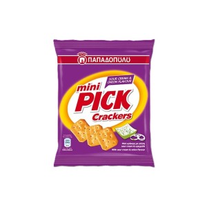 Mini Pick Crackers Sour Cream Onion Σνακς 70gr