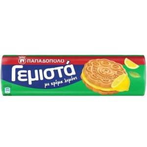 Γεμιστά Παπαδοπούλου Λεμόνι Μπισκότα 200gr