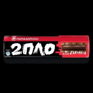 Διπλογεμιστά Παπαδοπούλου με σοκολάτα Μπισκότα 230gr