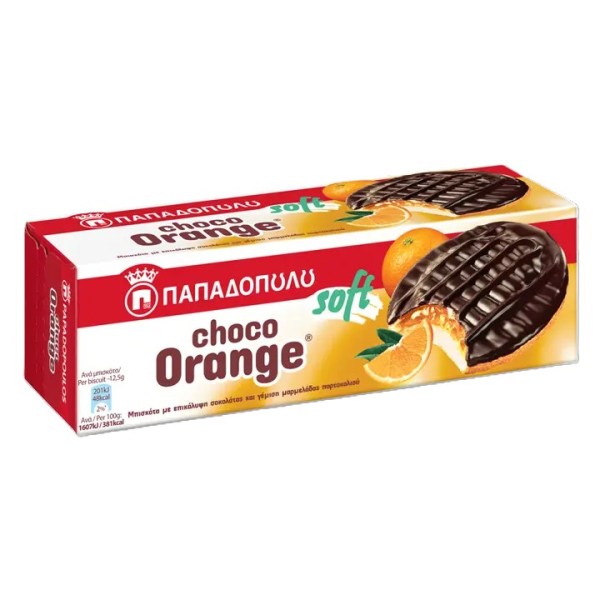 ChocOrange Παπαδοπούλου Μπισκότα 150gr ChocOrange Παπαδοπούλου Μπισκότα 150gr
