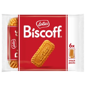 Lotus Biscoff Snack Pack Μπισκότα 93gr