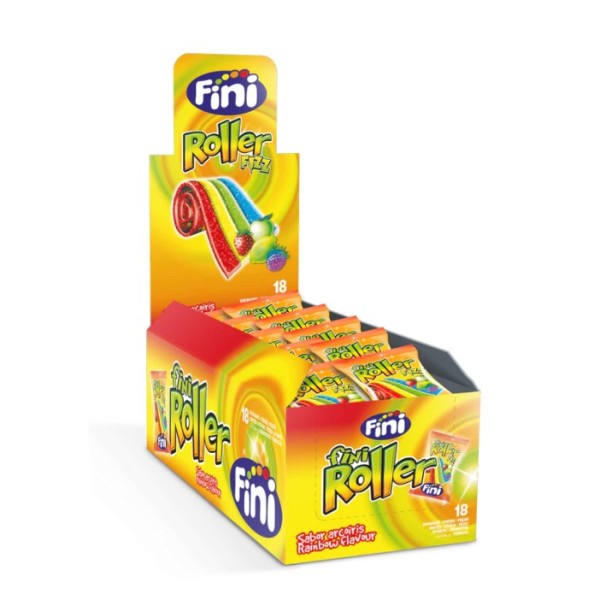 Fini Roller (Φρούτα) καραμέλες 18x20gr Fini Roller (Φρούτα) καραμέλες 18x20gr