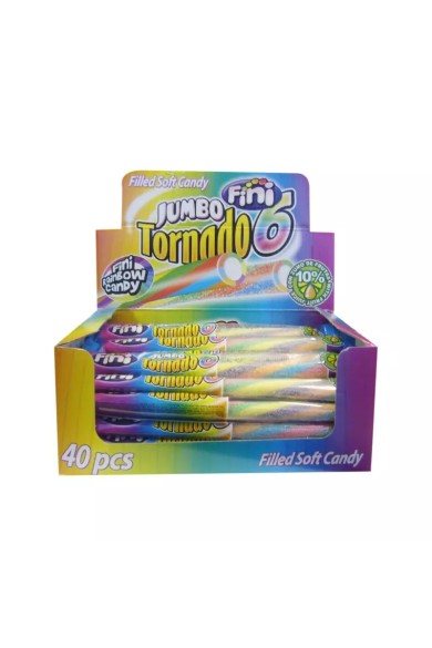 Fini Jumbo Tornado καραμέλες 50gr Fini Jumbo Tornado καραμέλες 50gr