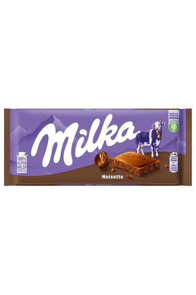 Milka Noisette Σοκολάτες 90gr