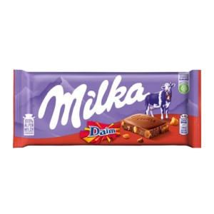 Milka Daim Σοκολάτα 100γρ.