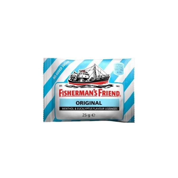 Fisherman’s Friend με Ευκάλυπτο Χωρίς ζάχαρη (σιελ) Καραμέλες 25gr Fisherman’s Friend με Ευκάλυπτο Χωρίς ζάχαρη (σιελ) Καραμέλες 25gr